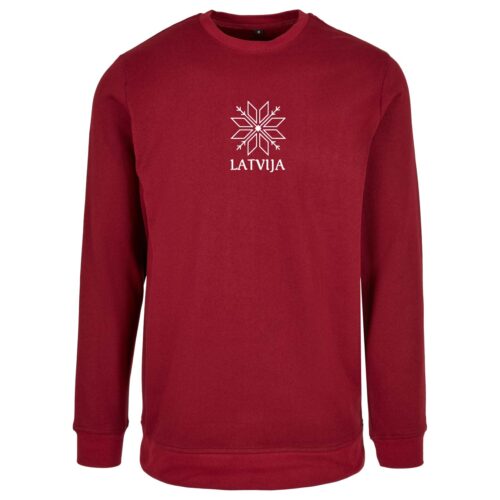 Džemperis “Latvija” (Unisex, bordo)