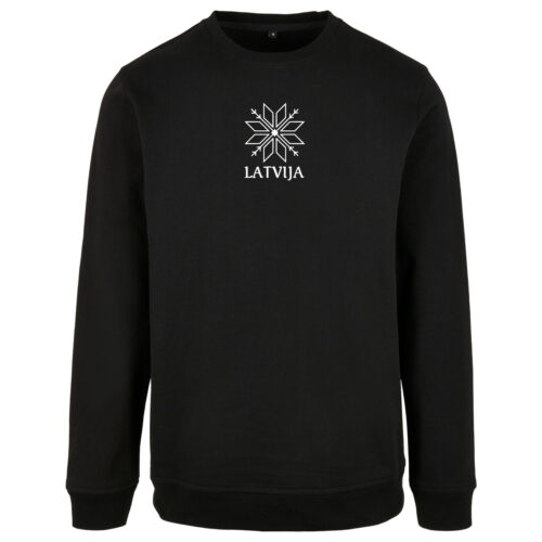 Džemperis “Latvija” (Unisex, melns)