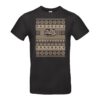 T-krekls "Latvieša kods" (Unisex, melns)