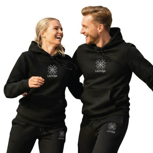 Treniņtērps “Latvija” (Unisex, melns)