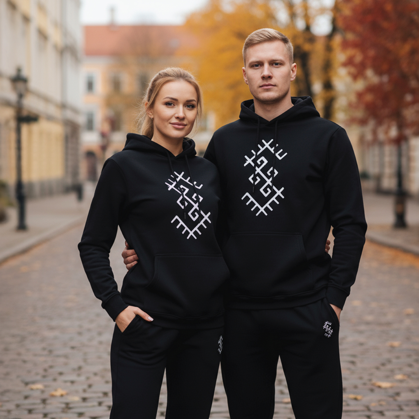 Treniņtērps “Zalktis” (Unisex, melns) - Image 2