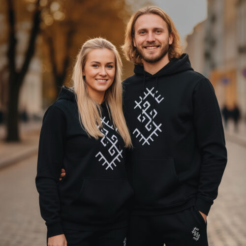 Treniņtērps “Zalktis” (Unisex, melns)