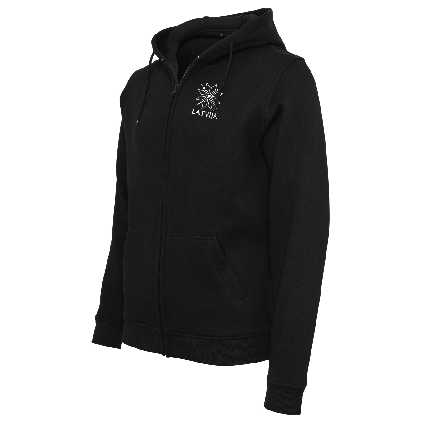 Treniņtērps "Latvija sirdī" (Unisex, melns) - Image 3